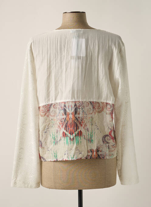 Veste casual blanc QUATTRO pour femme