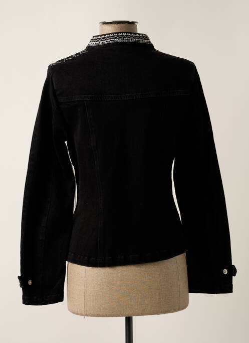 Veste casual noir AGATHE & LOUISE pour femme