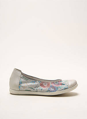 Ballerines matière lisse bout rond bleu BELLAMY fille