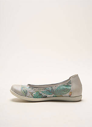 Ballerines matière lisse bout rond bleu BELLAMY fille