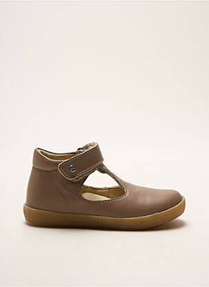 Sandales/nu pieds bout rond bout rond marron FALCOTTO fille
