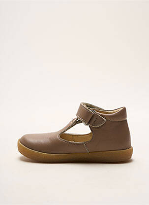 Sandales/nu pieds bout rond bout rond marron FALCOTTO fille