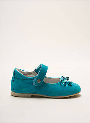 Ballerines strass bout rond bleu NATURINO fille