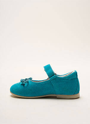 Ballerines strass bout rond bleu NATURINO fille
