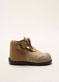 Sandales/nu pieds nubuck bout rond beige BELLAMY garcon