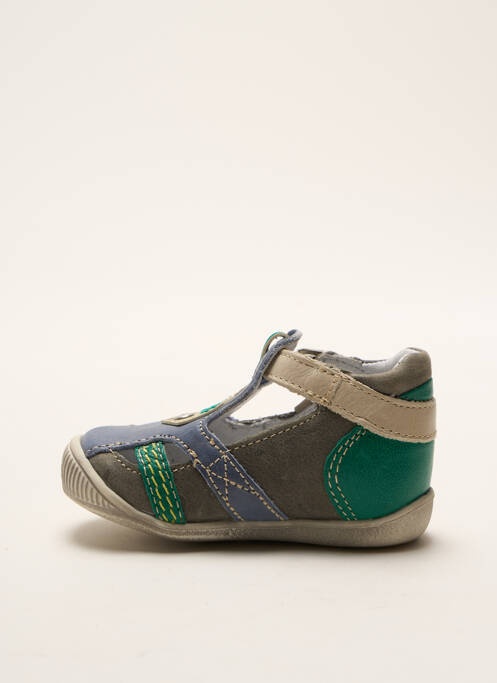 Sandales/Nu pieds vert GBB pour garçon