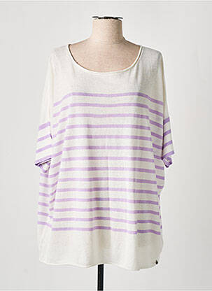 Pull violet CREAM pour femme