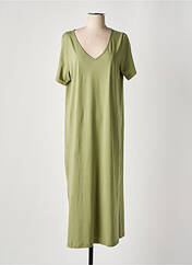 Robe longue vert CREAM pour femme seconde vue