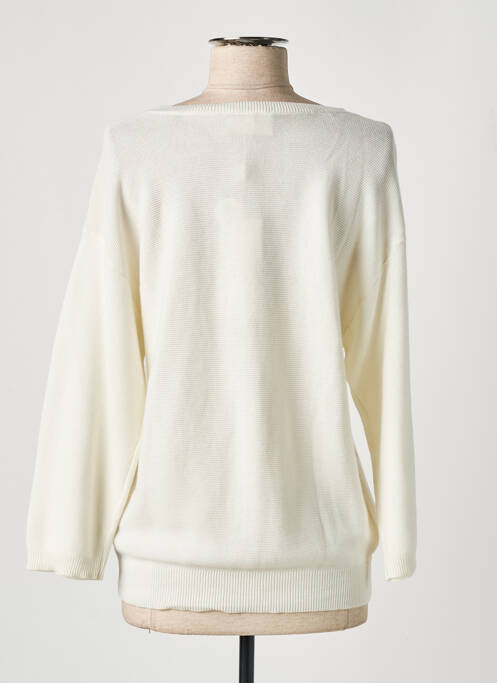 Gilet manches longues beige CREAM pour femme