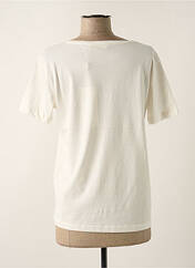 T-shirt blanc CREAM pour femme seconde vue