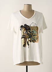 T-shirt marron CREAM pour femme seconde vue