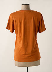 T-shirt orange CREAM pour femme seconde vue