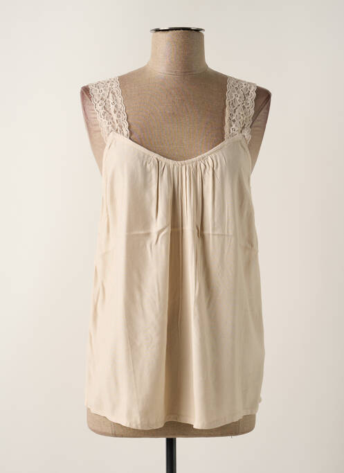 Top beige CREAM pour femme