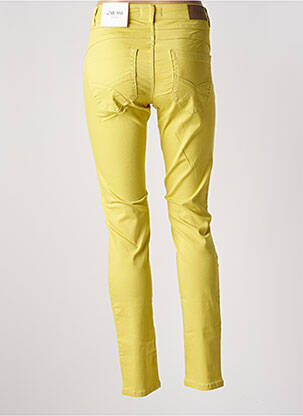 Jeans coupe slim taille basse taille basse vert CREAM femme
