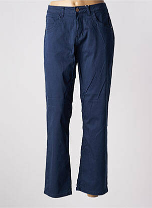 Jeans coupe droite stretch taille normale bleu CREAM femme