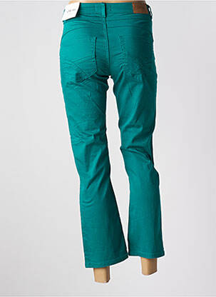 Jeans coupe droite stretch taille normale vert CREAM femme