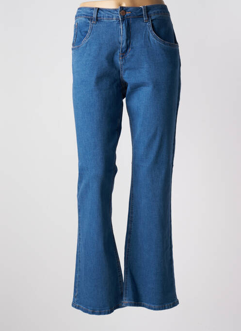 Jeans bootcut taille normale taille normale bleu CREAM femme