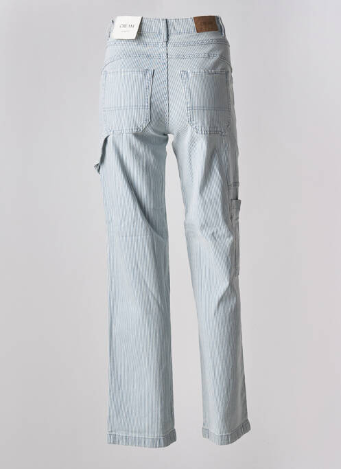 Jeans coupe droite bleu CREAM pour femme