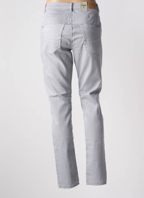 Jeans coupe slim gris CREAM pour femme