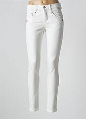 Jeans skinny blanc CREAM pour femme seconde vue