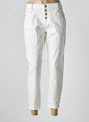 Pantalon 7/8 blanc CREAM pour femme seconde vue