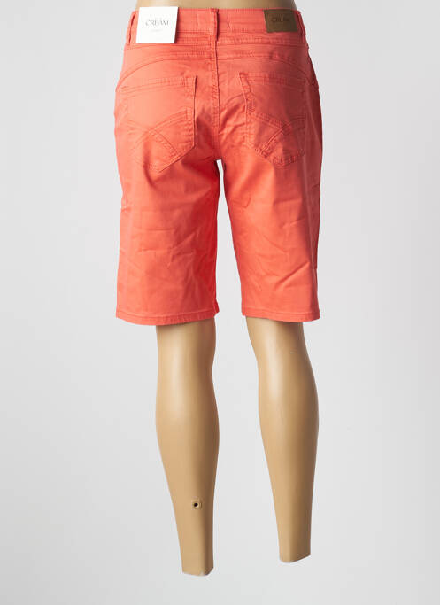 Bermuda orange CREAM pour femme