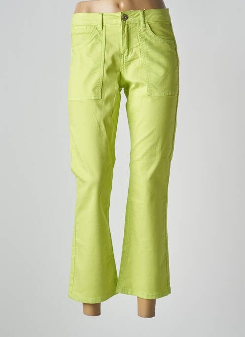 Pantalon 7/8 vert CREAM pour femme