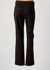 Pantalon slim marron I.QUING pour femme seconde vue