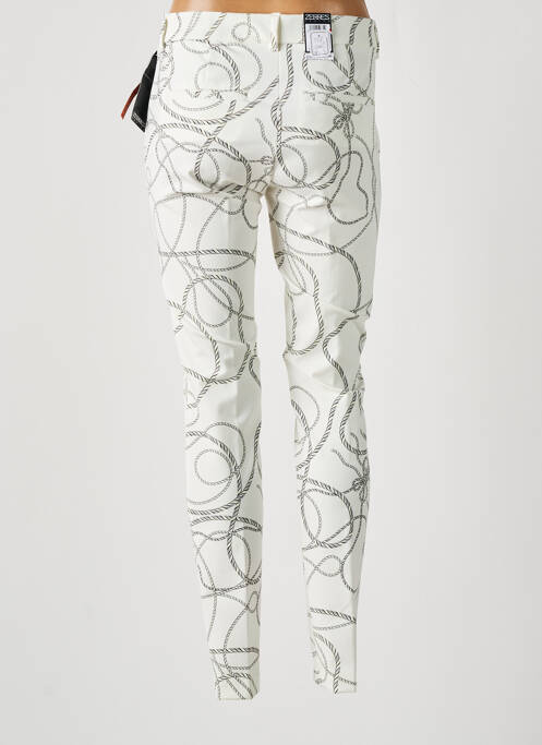 Pantalon chino blanc ZERRES pour femme