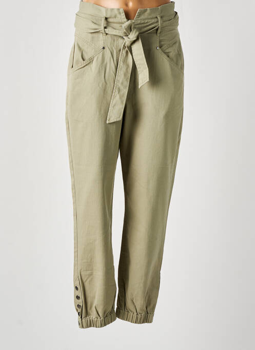 Pantalon droit vert IKKS pour femme