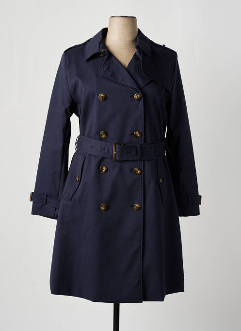 Trench bleu JUNGE pour femme