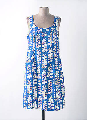 Robe mi-longue sans manche sans manche bleu WHITE STUFF femme