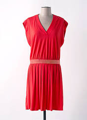 Robe mi-longue rouge I.CODE (By IKKS) pour femme seconde vue