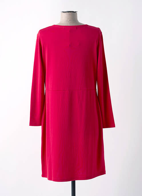 Robe mi-longue manches longues manches longues rouge SEE THE MOON femme