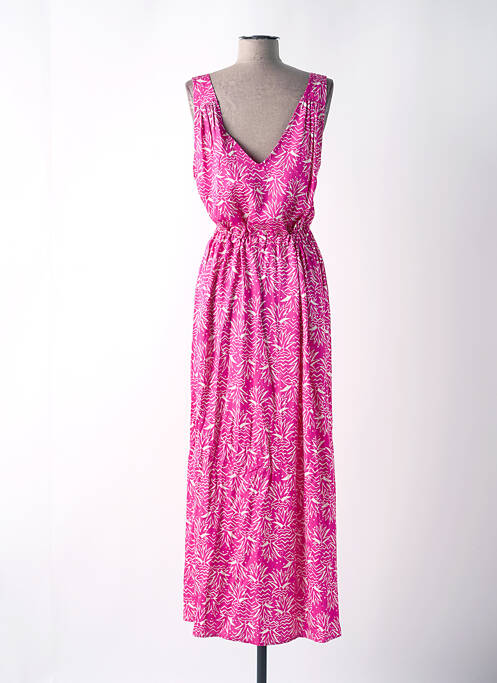 Robe longue rose DES PETITS HAUTS pour femme