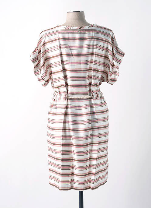 Robe mi-longue blanc KOCCA pour femme