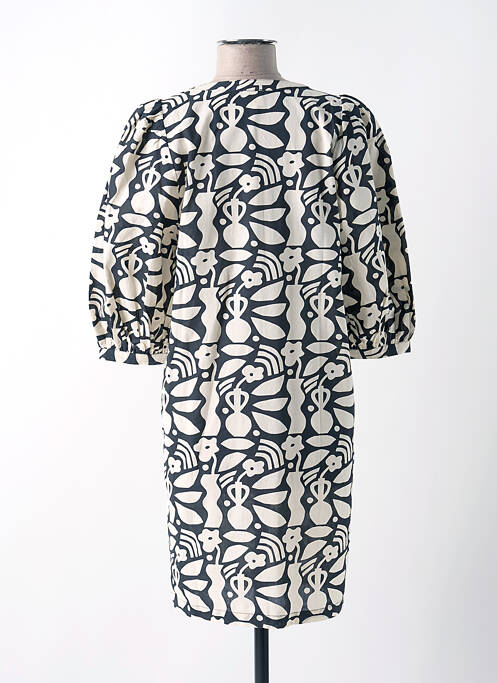 Robe mi-longue noir DES PETITS HAUTS pour femme