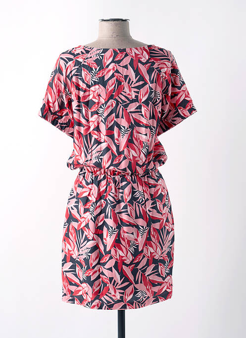 Robe mi-longue rouge I.CODE (By IKKS) pour femme