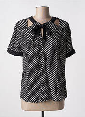 Blouse noir SO SWEET pour femme seconde vue