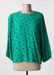 Blouse vert NICE THINGS pour femme seconde vue