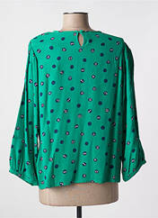 Blouse vert NICE THINGS pour femme seconde vue