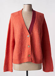 Gilet manches longues orange WHITE STUFF pour femme seconde vue