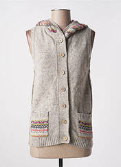 Gilet sans manche gris WHITE STUFF pour femme seconde vue