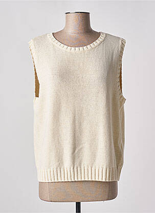 Pull beige NICE THINGS pour femme