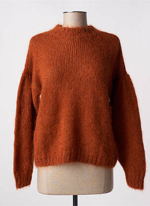 Pull orange DES PETITS HAUTS pour femme