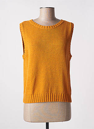 Pull orange NICE THINGS pour femme