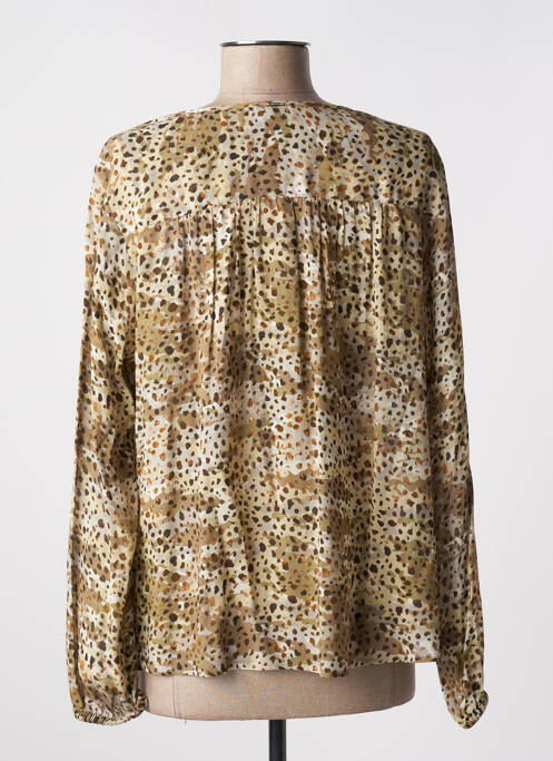 Blouse manches longues manches longues vert IKKS femme