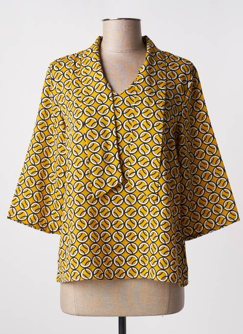 Blouse jaune QUEEN'S pour femme
