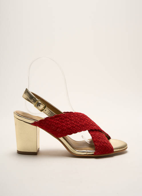 Sandales/Nu pieds rouge I.CODE (By IKKS) pour femme