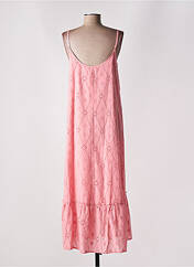 Robe longue rose GRACE & MILA pour femme seconde vue